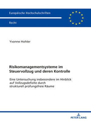 cover image of Risikomanagementsysteme im Steuervollzug und deren Kontrolle